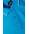 Homme Polo homme Turquoise/blanc 8208