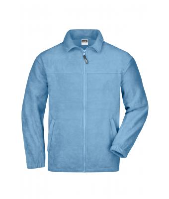 Unisex Full-Zip Fleece Light-blue 7214