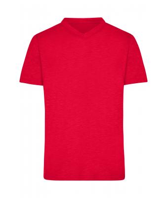 Uomo Men's Slub T-Shirt Red 8589