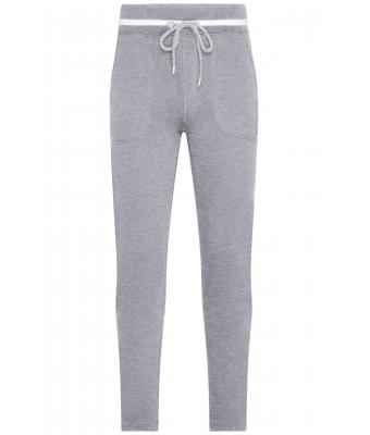 Uomo Men's Jog-Pants Grey-heather/white 8582