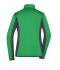 Damen Ladies' Structure Fleece Jacket Fern-green/carbon 8594