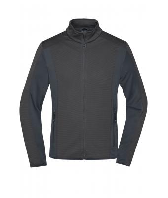 Herren Men's Structure Fleece Jacket Black/carbon 8595