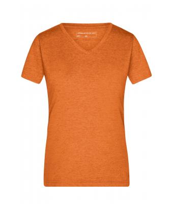 Donna Ladies' Heather T-Shirt Orange-melange 8160